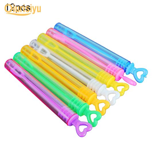 12Pcs Star Heart Shape Bubble Makers Sticks Wands Party Children Kids Fun Toys