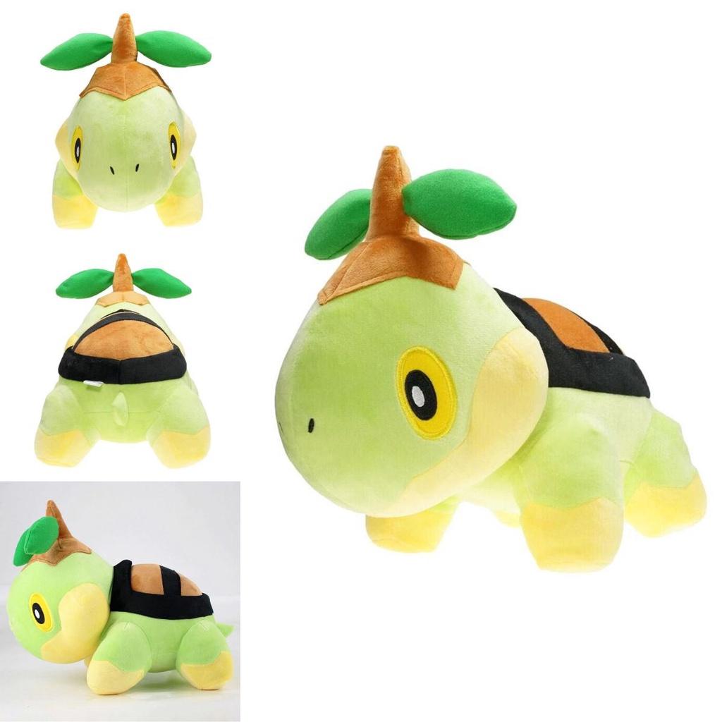 Lovable Pokemon Turtwig Plush Doll With High-density Plush Material For Maximum Softness