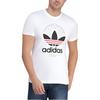 adidas Originals Trefoil Tee Casual Sport T-shirt met korte mouwen Heren Tops Wit CD6827