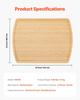 Noodle Board Stove Cover Bamboo Wood Top Cover Kitchen Electric Gas Stove