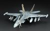 Meng Model 1/48 Scale US Navy Boeing EA-18G Growler Electronic Warfare Aircraft Plastic Model MLS014 Molded In Color