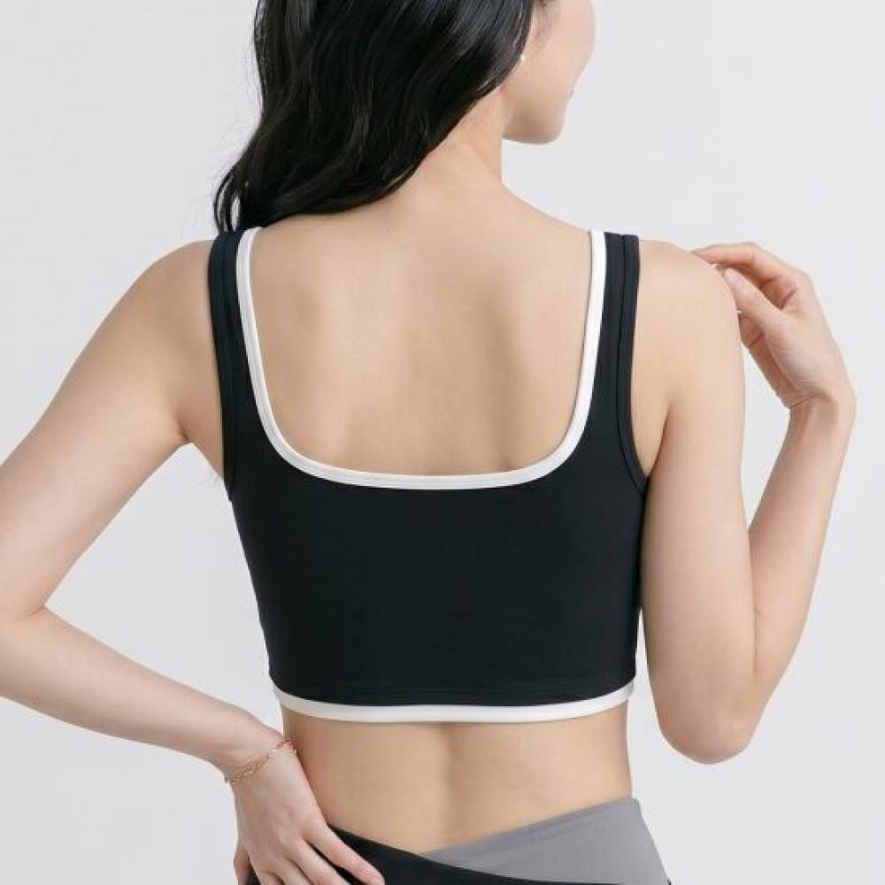 Navava Women Non Wire Square Neck Sports Bra Top 2p Set Nu023