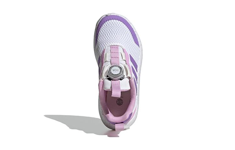 adidas ActiveFlex BOA 3.0 Breathable Low Top Kids' Running Shoes White Purple Kids' IG0582