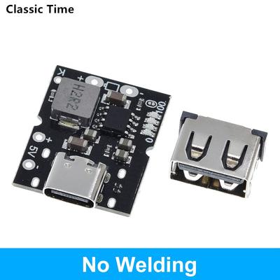 Type-C USB 5V 2A Boost Converter Step-Up Power Module Lithium Battery Charging Protection Board USB DIY Charger