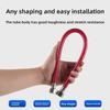 304 Stainless Steel Hose Water Heater Hot or Cold Water Inlet Pipe 4-points Bellows Metal All-in-one Explosion-proof Gas Hose
