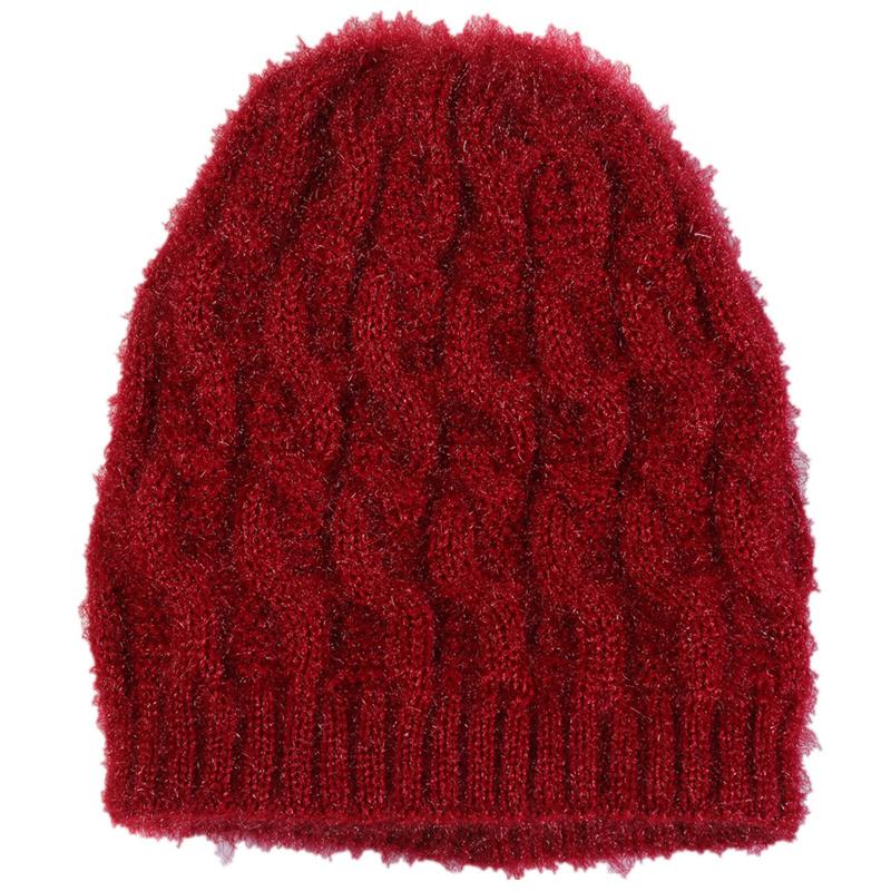 Căciulițe de iarnă pentru femei Seturi de gheață de culoare degradată Pălărie tricotată Mai încălzit Moda în aer liber Rezistent la vânt îngroșat Tie Dye Esarfă Pălărie pentru femei