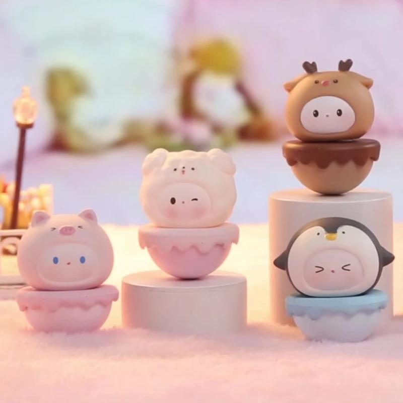 Niedliche Heimdeko Kreative Tierfigur Moderner Stil Interieur Arbeitszimmer Schlafzimmer Tisch Schrank Ornament Geschenk für Kinder Handwerk