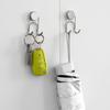 Dual Hook Magnetic Hooks Stainless Steel Multifunctional Magnets Hanging Hooks Heavy Duty Refrigerator Hook