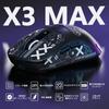MAMBASNAKE x ATTACK SHARK X3 MAX Pixart PAW3950 Optical Sensor with Optical 42000 750 50G Maximum 100 Million Click for Gaming and Coiled Cable and