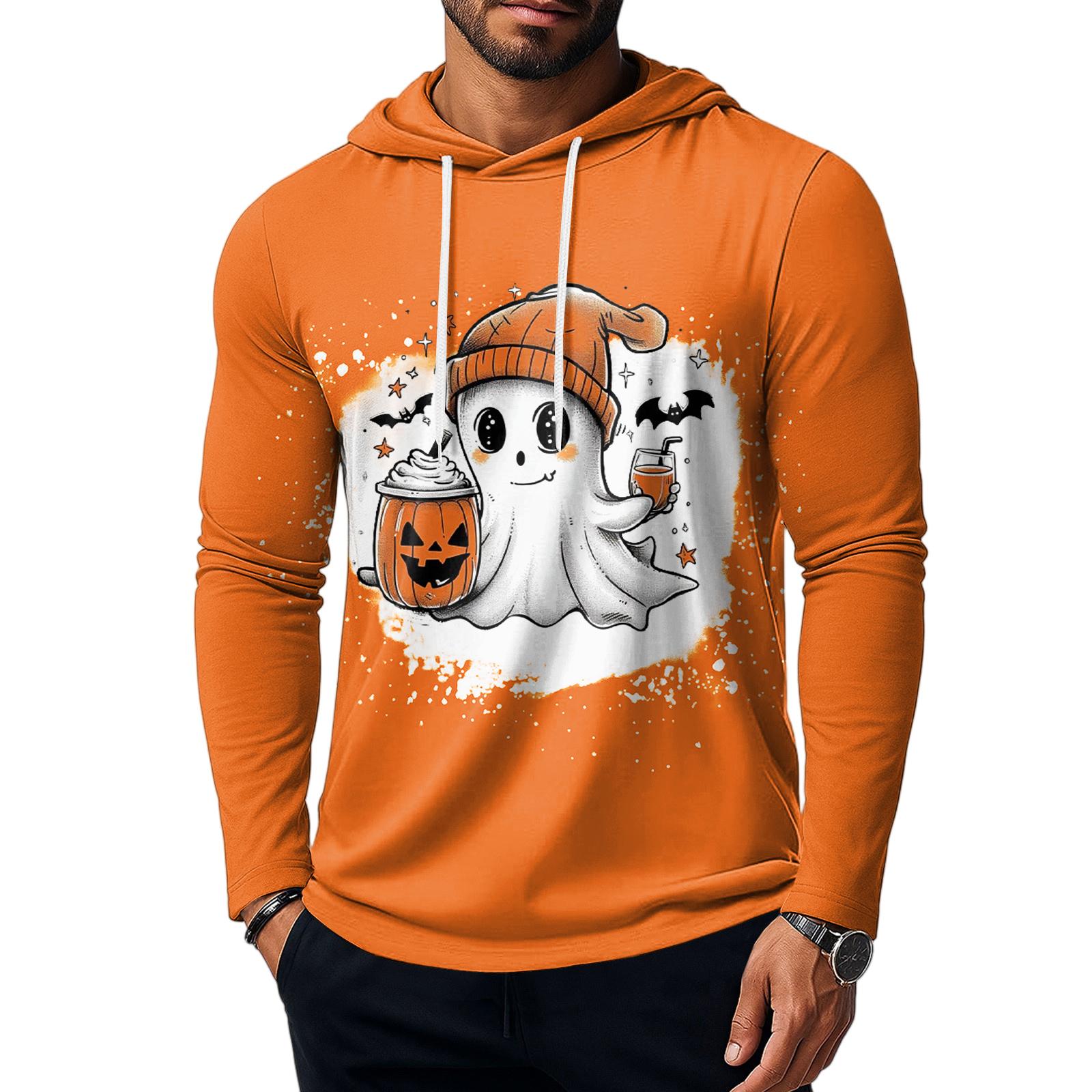 

Мужская толстовка, свободная однотонная уличная теплая дышащая футболка, топ XL белый