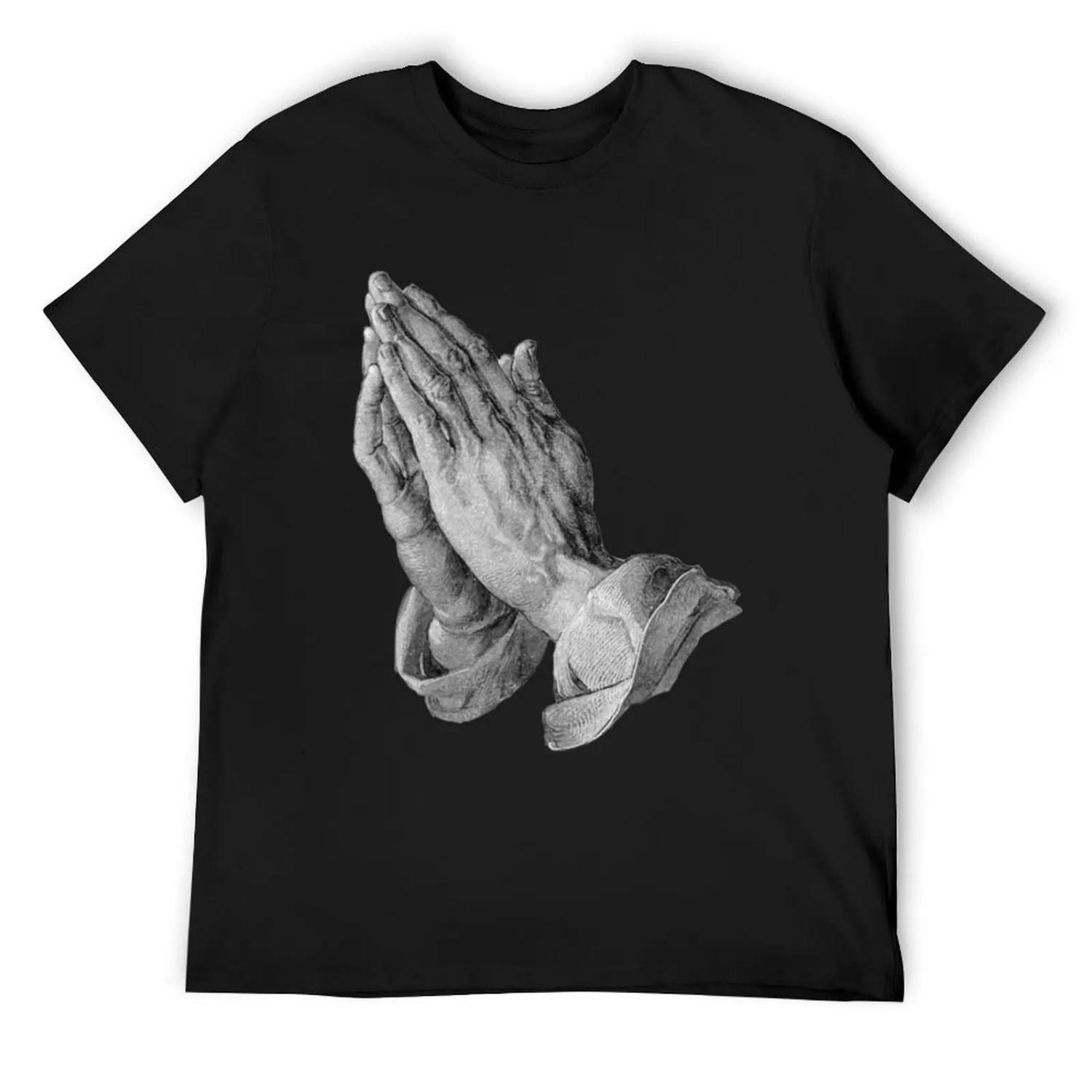 Durer - Hands Praying T-Shirt tops plus size clothes customs design your own designer t shirt men S