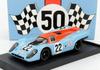 Brumm 1/43 Porsche 917K Le Mans 24H 1970 #22 GULF HAILWOOD - HOBBS BRUMM LE MANS Miniature Car