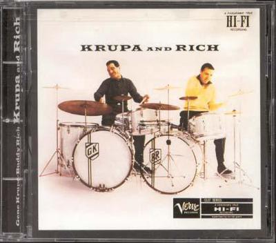 CD GENE KRUPA & BUDDY RICH - Krupa And Rich 3145216432 Verve Records 1994 US Jazz Used