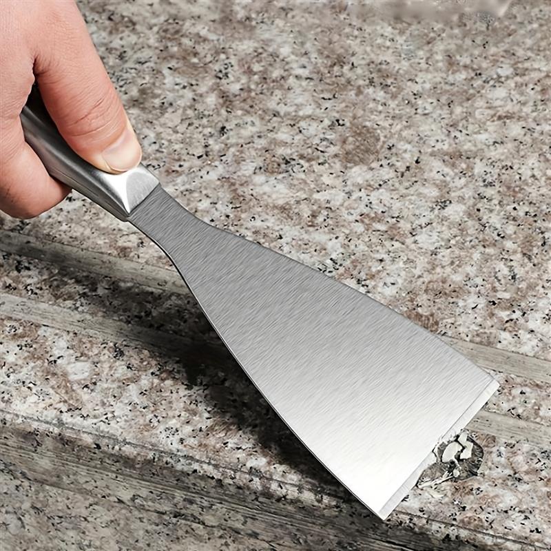 3pcs Stainless Steel Thick Multifunctional Cutting Tool Set, Wall Scraper Tool - Practical Blade, Stainless Steel Scraper