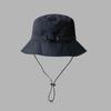 Summer Sun Hat with Adjustable Chin Strap Breathable UV Protection Men Women Outdoor Climbing Hiking Fishing Travel Wide Brim Bucket Hat