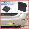ACROPIX Car Rear Bumper Tow Hook Cover 85071-4GA0A for Infiniti Q50 2014-2018 Tow Hook Eye Lid Cover Trailer Cap Car Parts