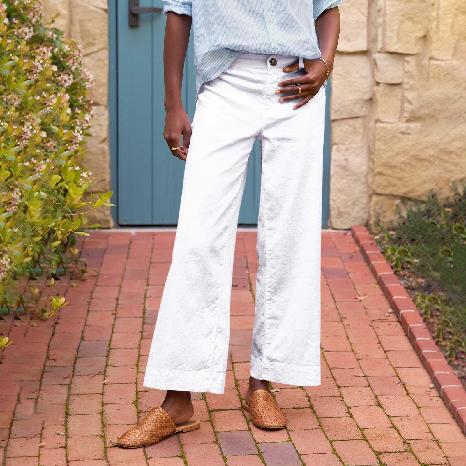 

Женские повседневные свободные брюки Прямые широкие брюки Повседневные брюки XXXL белый