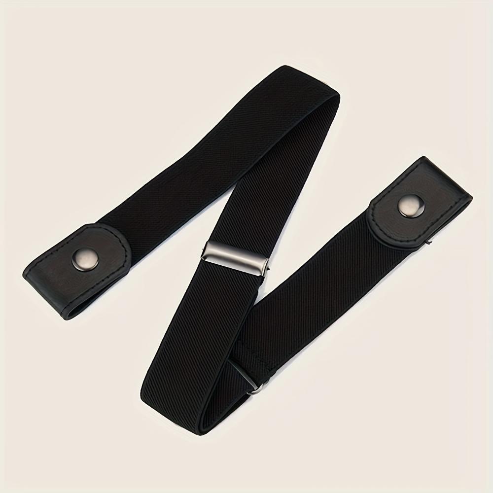 Adjustable Non-porous Invisible Belt for Men and Women - Elastic and Comfortable Fit, Non-slip Design, Casual Clothing, Hand Washable, Tighten Waist