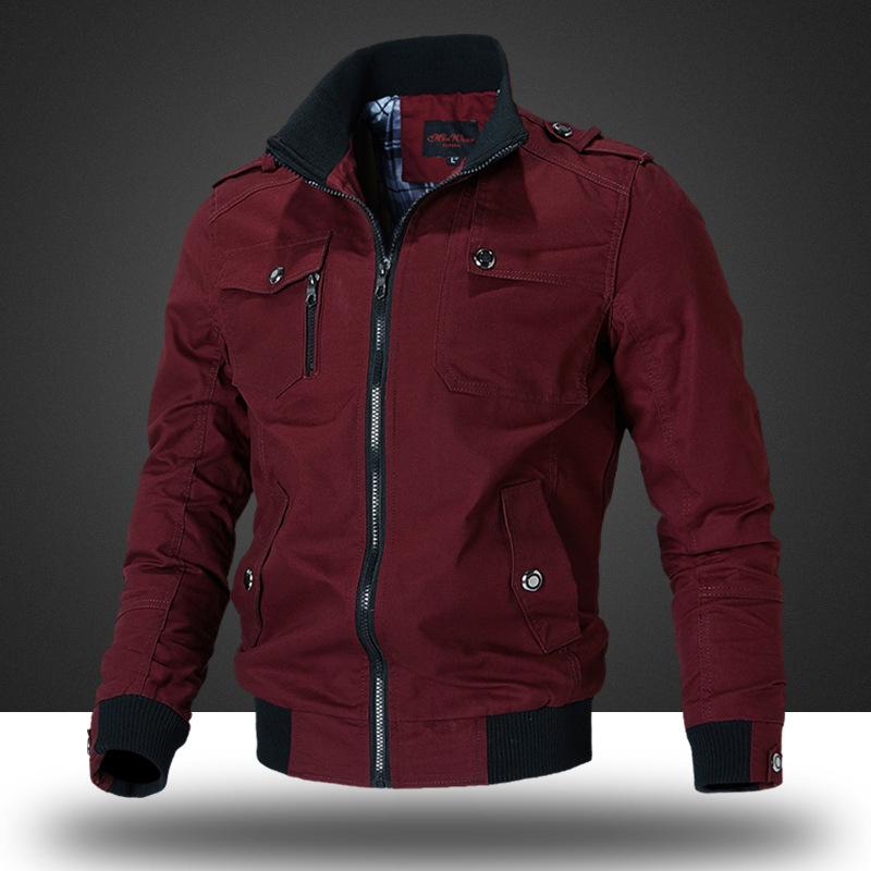 

Весенние и осенние куртки Мужская верхняя одежда Молодежная повседневная одежда Весенние тонкие топы 4XL