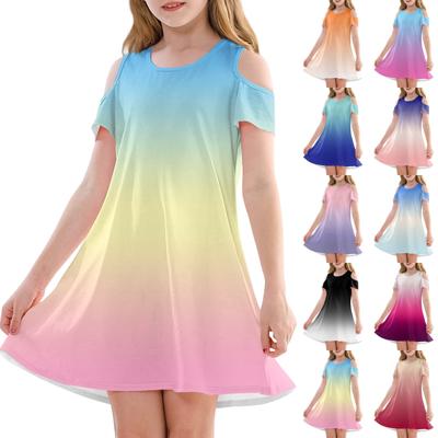 Girls' A-Line Dress -Summer Sleeveless Casual Sundress Toddler Dress