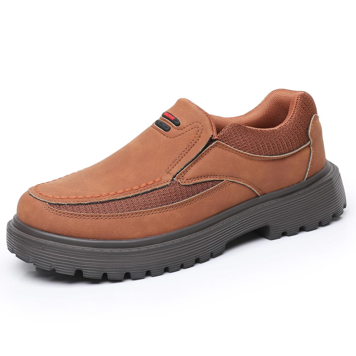 

Новая мужская повседневная обувь для ходьбы лоферы кроссовки ручной работы ретро повседневные лоферы обувь zapatos casuales hombres мужская обувь 39 коричневый