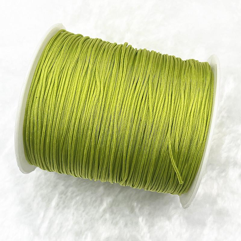 10Meters/lot 1.0mm Nylon Cord Thread Chinese Knot Macrame Cord Bracelet Braided String DIY Tassels Beading String Thread