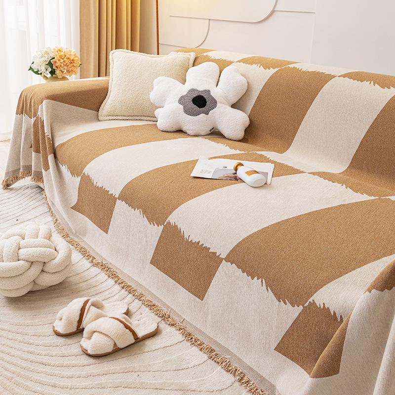 Chenille Sofa Cover Towel Four Seasons Universal Simple Modern Net Red Sofa Cover Cloth All-Inclusive Universal Cover Backrest Cushion