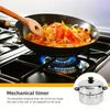1pc Kitchen Timer Clock, Mechanical Kettle-Shaped Timer, 60 Minute Cooking Countdown Timer, Kitchen Utensils, Kitchen Supplies, Kitchen Accessories,