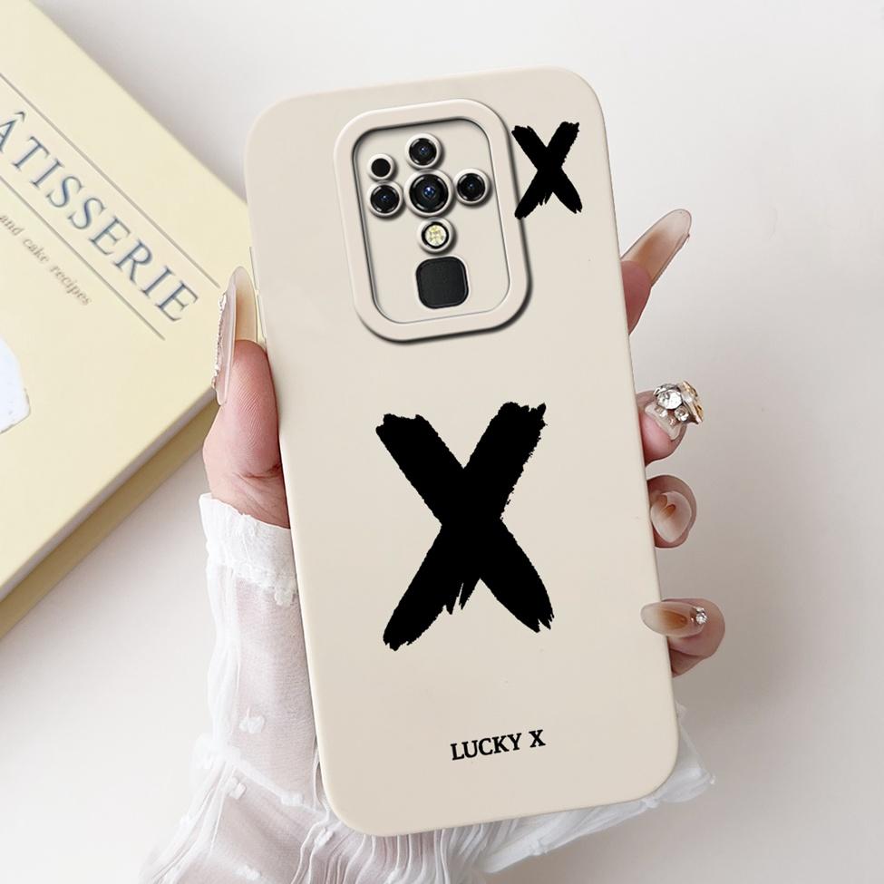 

For Tecno Camon 16 16Pro CE7 CE7j CE9h Cover For Tecno Camon 16 Pro Case Simple Fashion Letters Pattern Design Silicone Bumper Camon 16