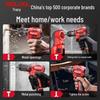 Delixi Rechargeable Brushless Impact Drill & Screwdriver with Lithium Battery for Household Use