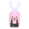 U shaped Automatic Toothbrush Teeth Cleaning Sonic Electric Toothbrush for Children(Pink )