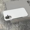 Matte Einfarbige Ultra-Dünne Harte Rückseitenhülle Für iPhone 17 Air 16 15 14 Plus 13 mini 12 11 Pro Max SE 2 3 Sandstein Halbe Abdeckung PC-Hülle