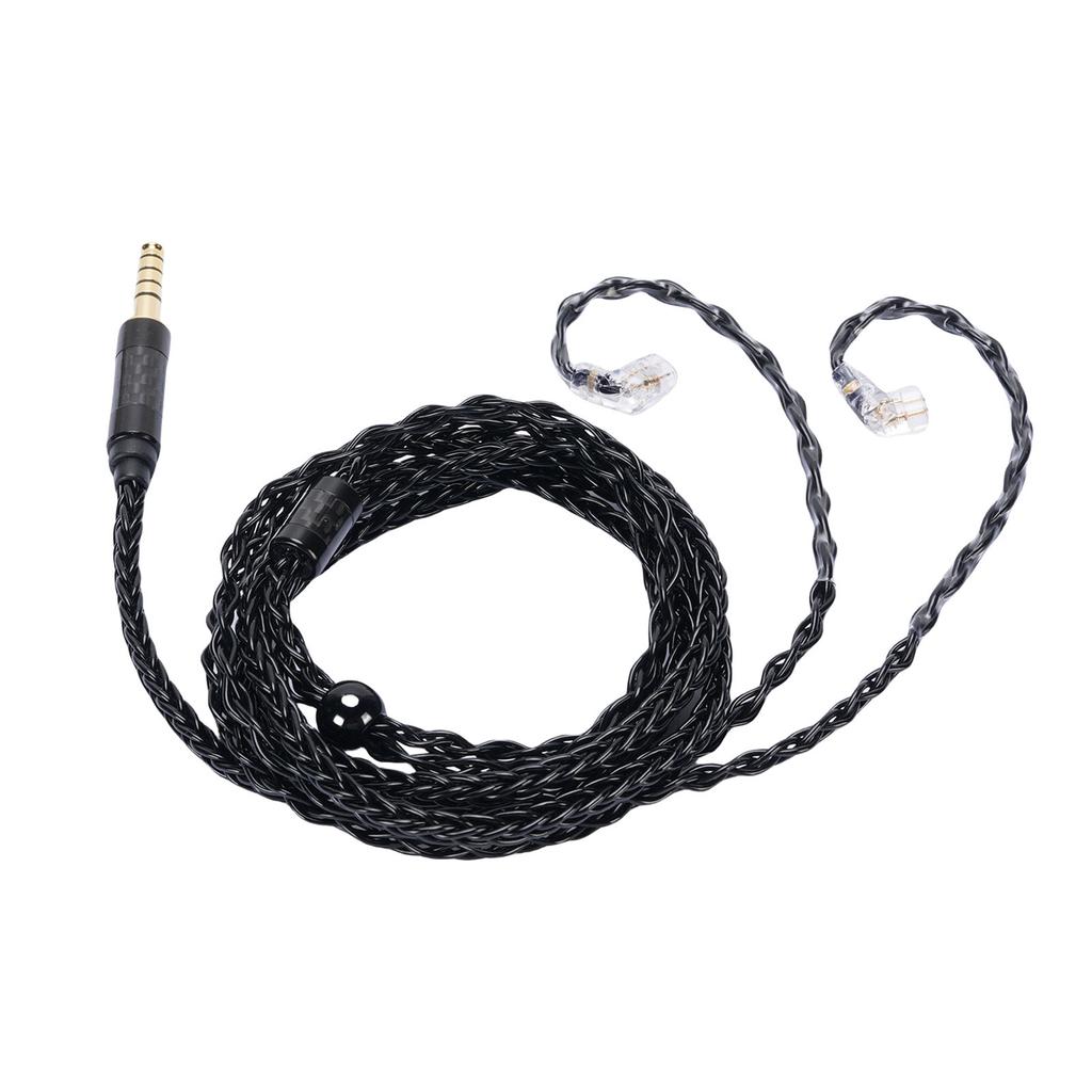 4.4mm Male To QDC 2 Pin Earphone Cable Replacement for KZ ZS10 PRO ZS10 PRO 2 AS10 PRO X ZS10 PRO X ZSN PRO 120cm