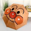 1 Stück Brotmännchen Anpanman Automatischer Klappschirm, Automatischer Klappschirm mit 8 Speichen, Praktisch für den Außenbereich 085
