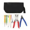 9pcs Portable Design Racket Stringing Pliers Cold Press Stringing Tool  For Tennis Racket