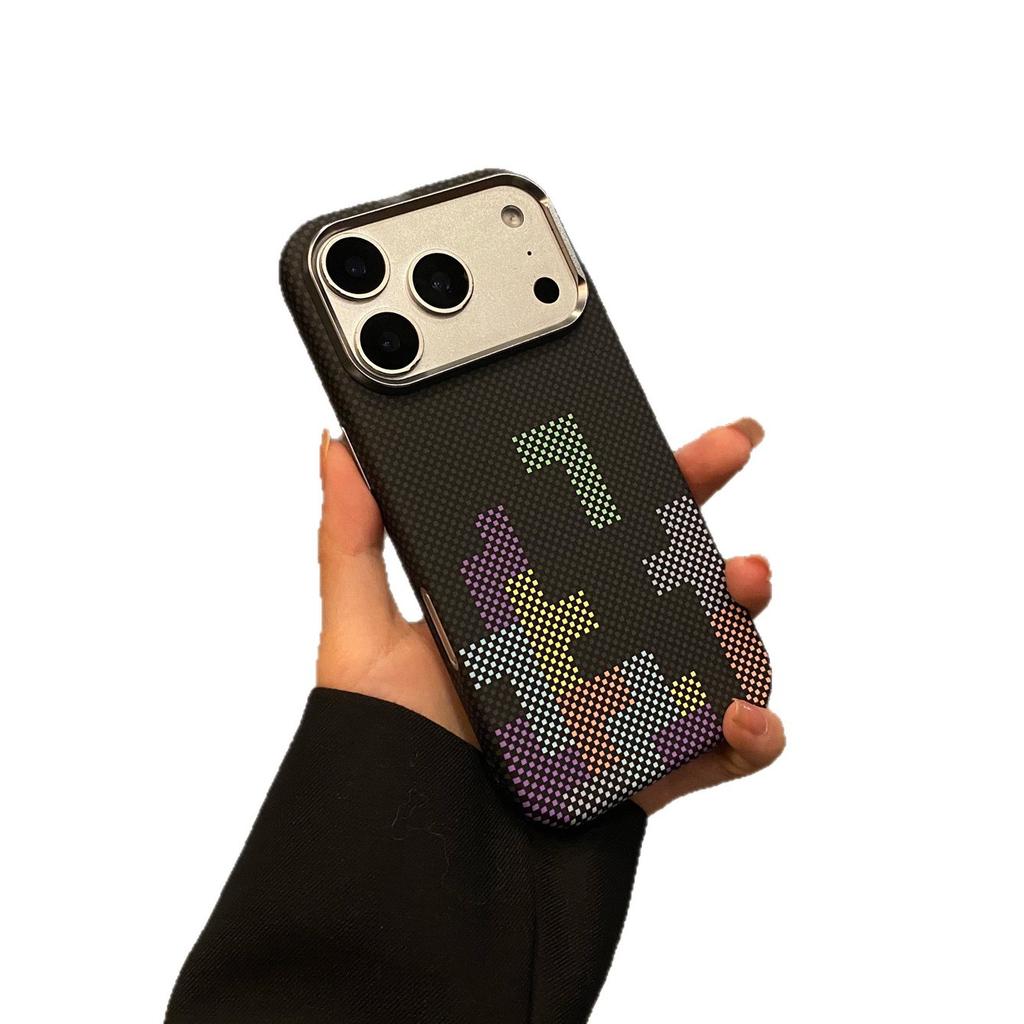 iPhone18PROMAX Tetris Skin-sensitive Magnetic Mobile Phone Case for Apple 17 Premium Protective Case