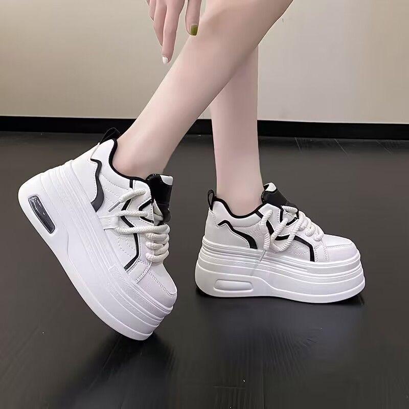 Thick sole height increase 22 spring new new casual sports board shoes