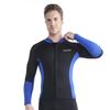 Herren 1,5 mm Neoprenanzug Split Langarm-Top zum Surfen, Schwimmen, Yoga und Tauchen