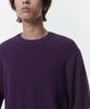 Musinsa Standard Cotton Ribbed Crew Neck Knit [Purple]