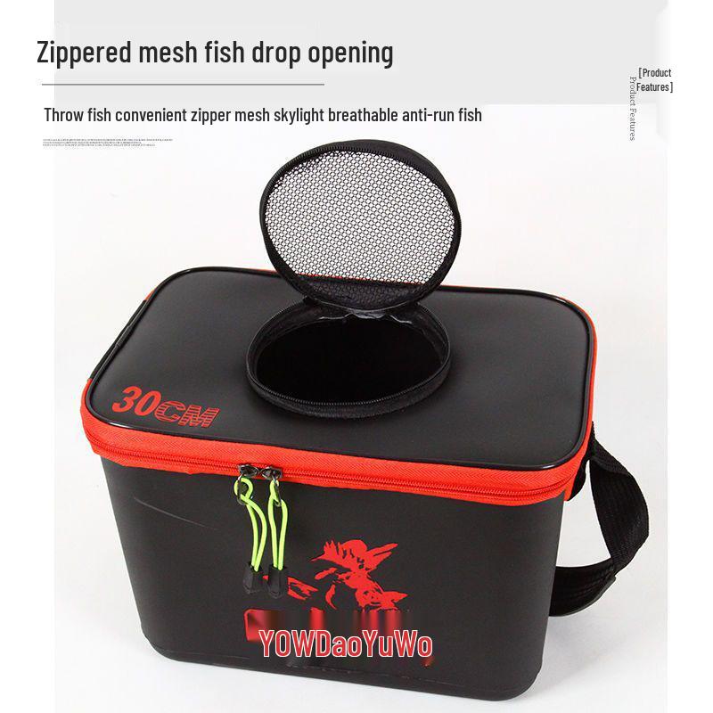 EVA Hard Shell Fishing Bucket with Integrated Molding – Durable Fish Protection Gear