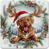 Christmas Metal Wall Art for Home Living Room Kitchen Decor