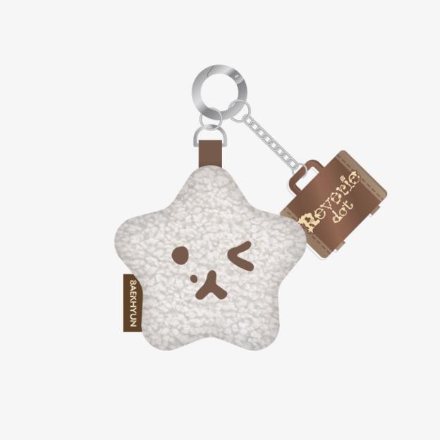 Pre-order BAEKHYUN World Tour Reverie dot Emoticon Cushion Key Ring