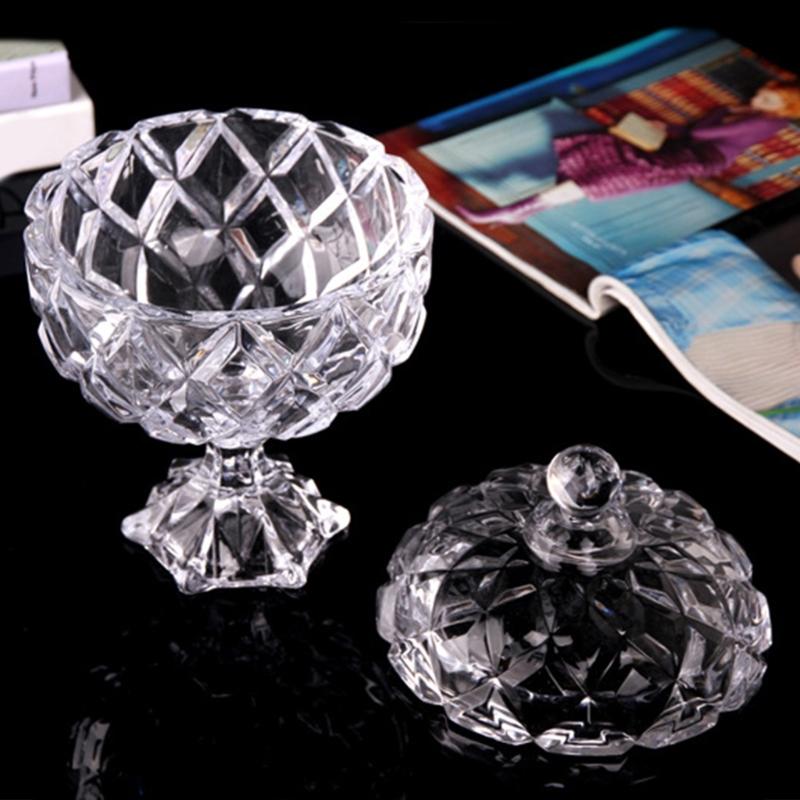 Plat à bonbons de Noël, Pots à bonbons et biscuits avec couvercle, Boîte à bijoux, Boîtes à biscuits Rangement alimentaire, Pot en verre transparent avec couvercle Cadeau