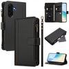 Zipper PU Leather Phone Case On for Samsung Galaxy A57 A37 A17 A07 A56 A36 A26 A16 A06 A55 A35 Flip with Card Slots Wallet Cover