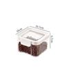 White Cover Multi-grain and Mixed-nut Dry Fruit Snack Sealed Container Plastic Storage Container Insect-proof Storage Box