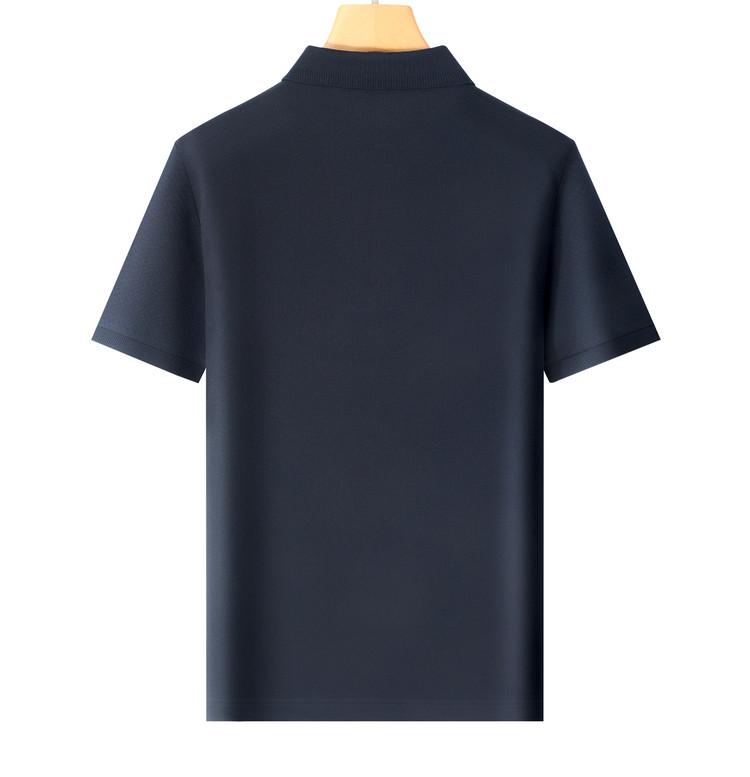 Men's Mulberry Silk Short-Sleeved Polo Shirt