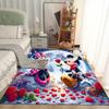1 Stück Mickey Maus Minnie Muster Teppich Läufer, Schlafzimmer und Spielzimmer Langlebig, Fleckenresistent und Leicht zu Reinigen, Wohnzimmer