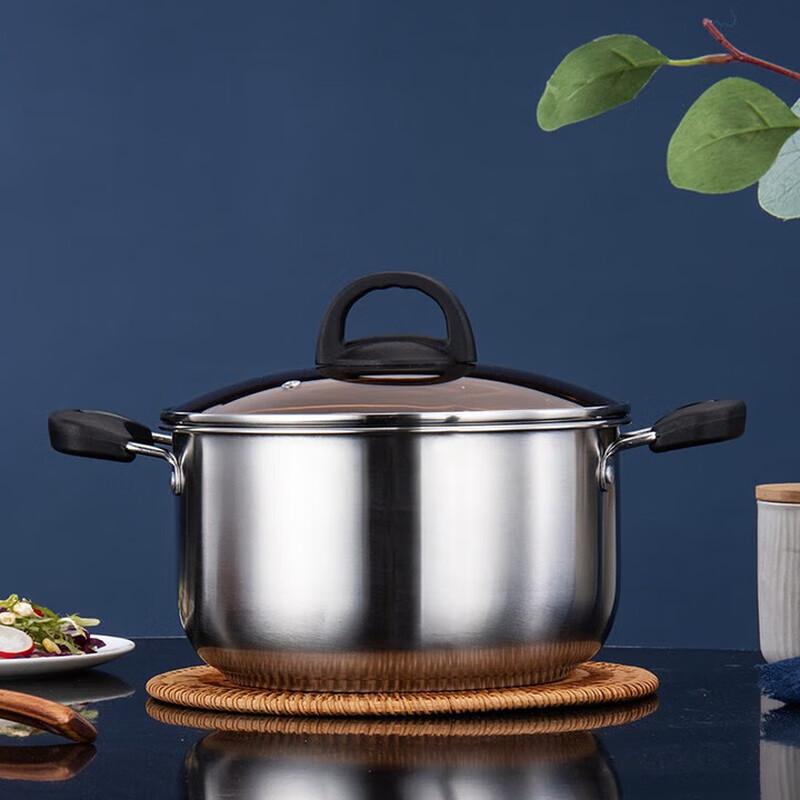 24cm Stainless Steel Double-Layer Steamer Pot