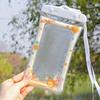 Touch Screen Compatible Waterproof Phone Bag Transparent Airbag Protection Phone Protection Sleeve Dust Seal Cartoon