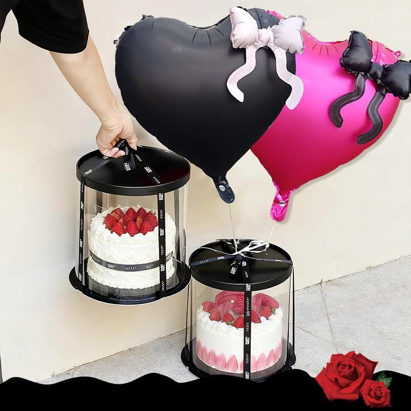 Aluminum Film  Party Balloons  For  Valentine'S Day Heart Butterfly Shaped Balloons  Birthday Party Decoration Photo Prop